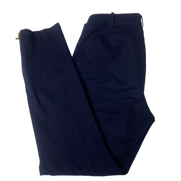 Lauren Ralph Lauren Womens Navy Slim Fit Pants Size 8 - Picture 10 of 10